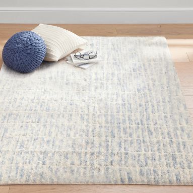 Capitola Washable Rug - Gray | Pottery Barn Teen