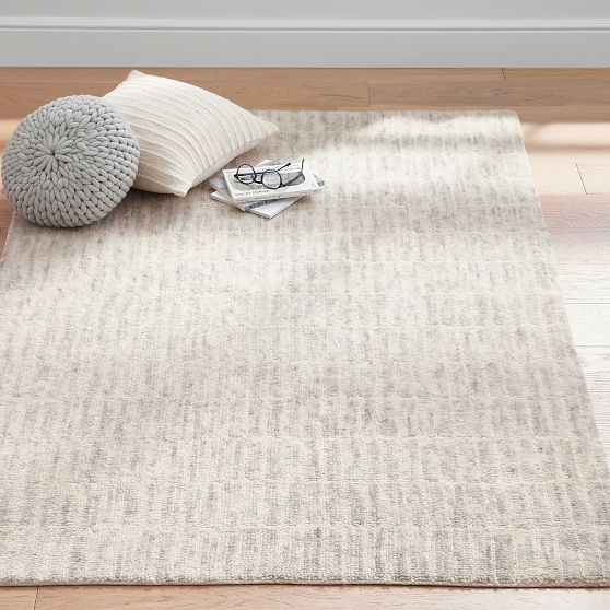 Capitola Washable Rug Gray Pottery Barn Teen