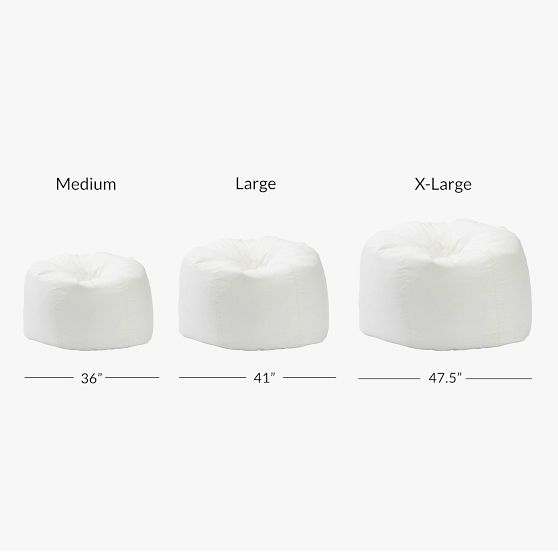 Bean Bag Chair Inserts Pottery Barn Teen