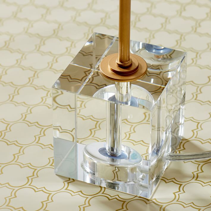 Crystal Cube Base Task Lamp | Teen Lamp | Pottery Barn Teen