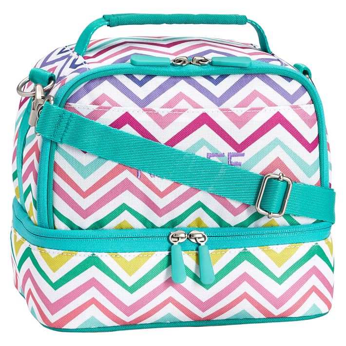 chevron lunch bag