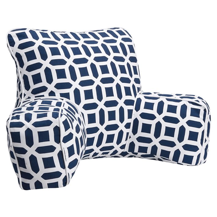 Peyton Backrest Pillow Cover Pottery Barn Teen