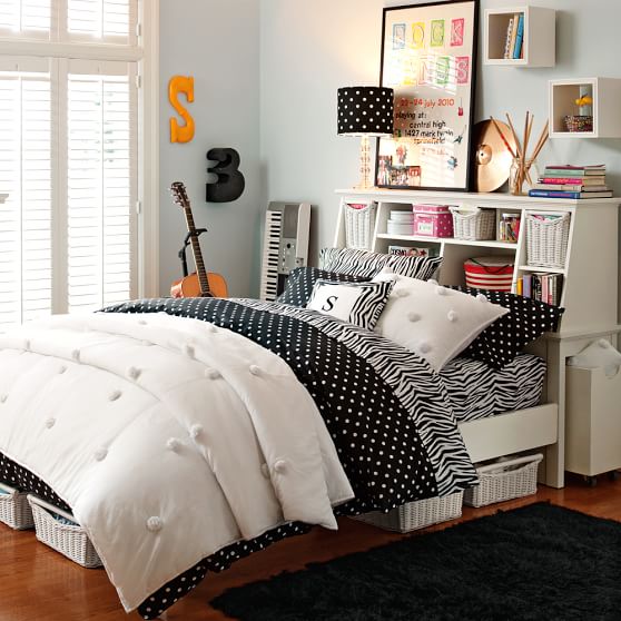 Stuff-Your-Stuff Headboard | Pottery Barn Teen