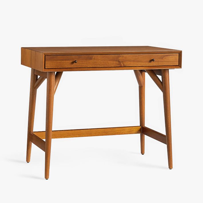 west elm x pbt 36" Mid-Century Mini Desk | Pottery Barn Teen