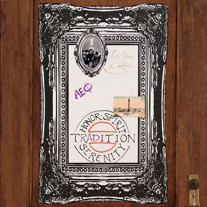 Victorian Frame DryErase Message Board Decal Teen Decor Sale