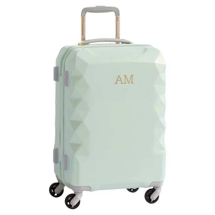 Luxe Hard-Sided Mint Carry-on Spinner