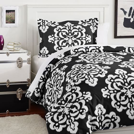 Ikat Medallion Duvet Bedding Set 