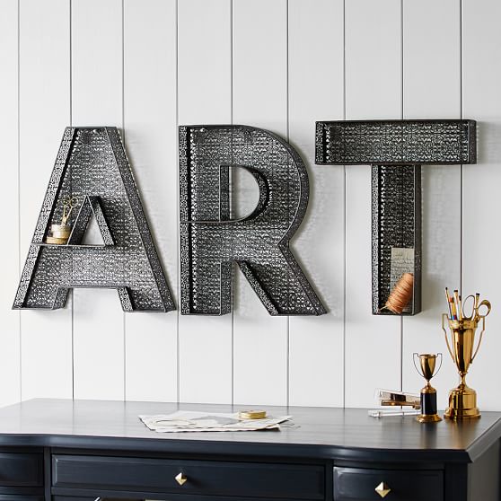 Metal Art Letters | Teen Decor Sale | Pottery Barn Teen