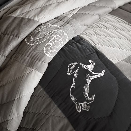 HARRY POTTER™ QUIDDITCH™ Boy's Quilt + Sham Pottery Barn Teen