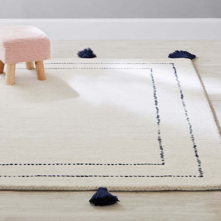 Classic Tassel Rug Teen Rug Pottery Barn Teen