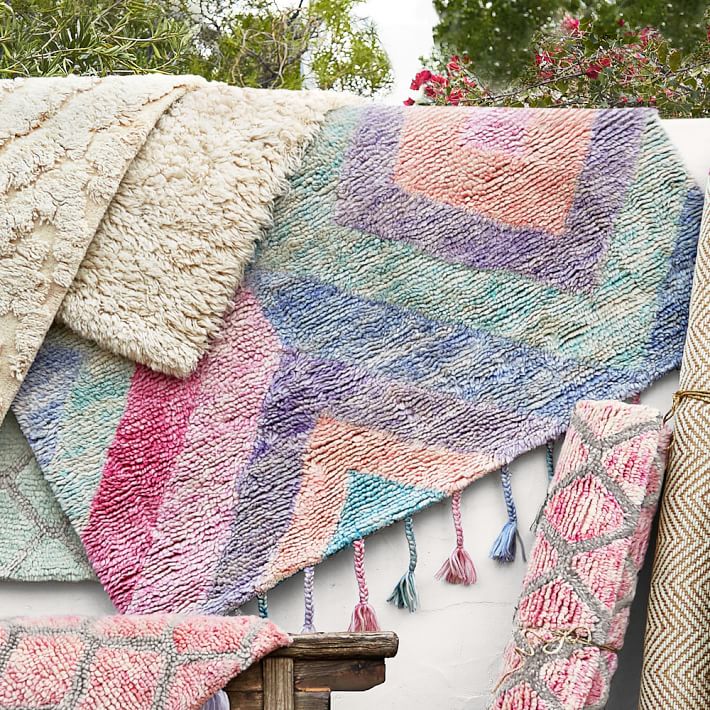 Desert Prism Shag Rug Teen Rug Pottery Barn Teen