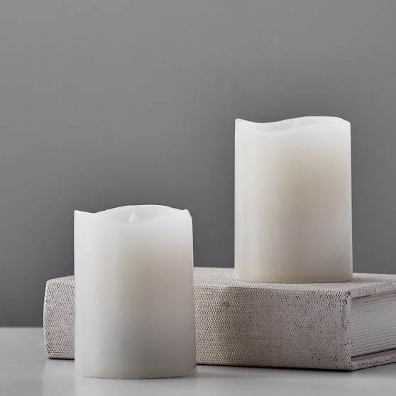 Ivory Flameless Candle Sale Pottery Barn Teen