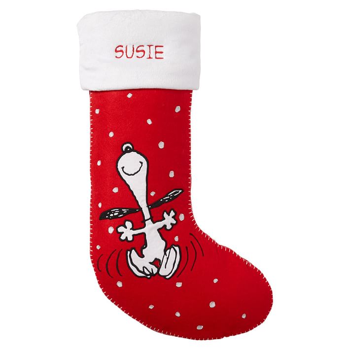 Peanuts® Stockings Sale Pottery Barn Teen