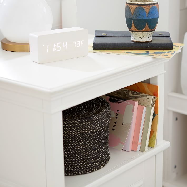 FauxWood Alarm Clock Tech Accessories Pottery Barn Teen