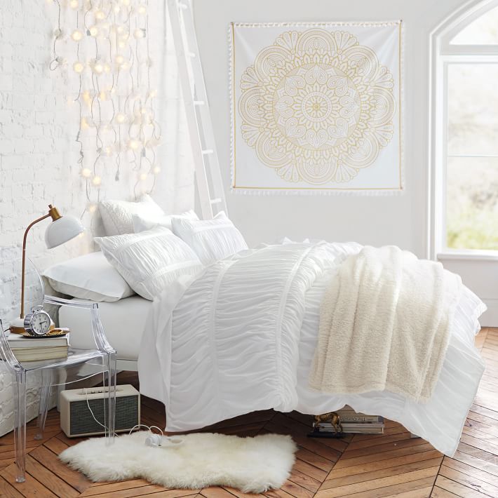 Pucker Up Girls Comforter + Sham Pottery Barn Teen