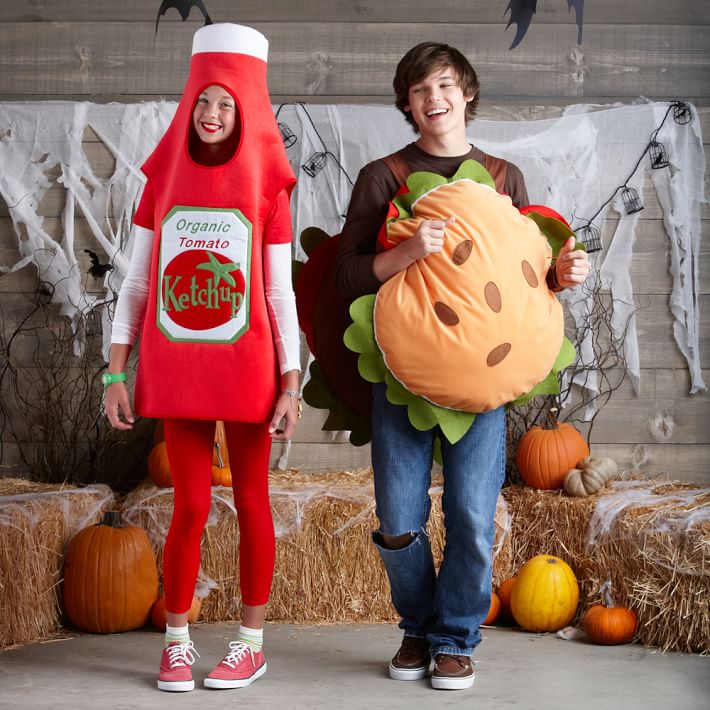 Hamburger Teen Halloween Costume | Pottery Barn Teen