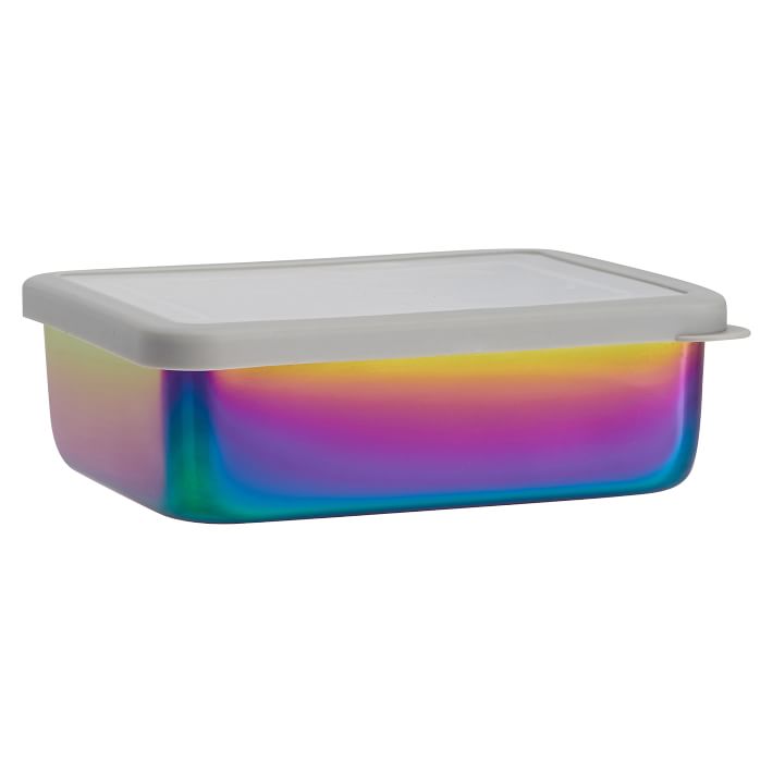 Bright Multi Stainless Steel Sandwich Box Pottery Barn Teen