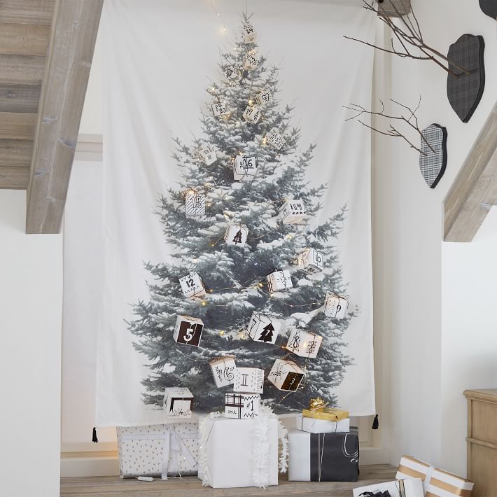 Pine Tree Tapestry Wall Decor Pottery Barn Teen