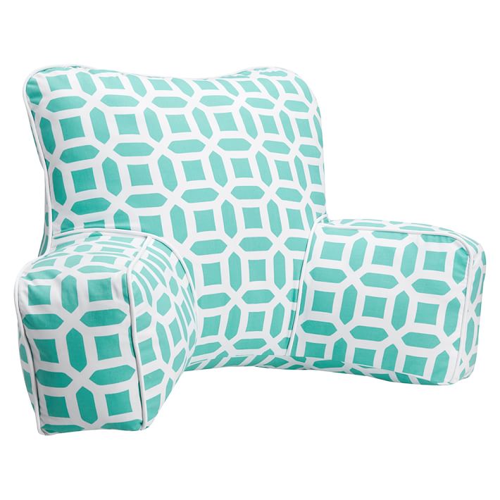 Peyton Backrest Pillow Cover Pottery Barn Teen