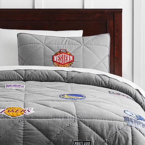 NBA Boys Quilt Sale Pottery Barn Teen