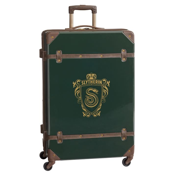 Harry Potter™ Hard-Sided Slytherin™ Checked Spinner Suitcase