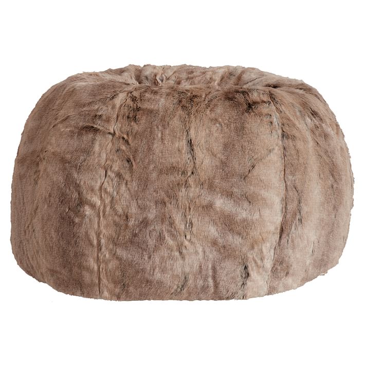 Wolf Faux-Fur Bean Bag Chair | Pottery Barn Teen