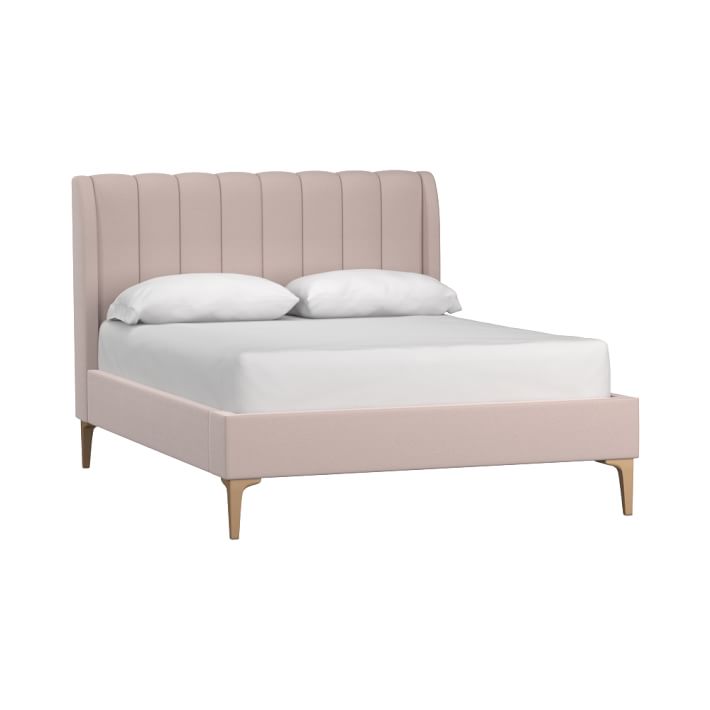 Avalon Channel Stitch Upholstered Bed