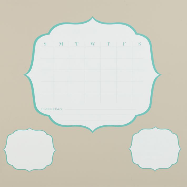 Crest Calendar Wall Decal Pottery Barn Teen