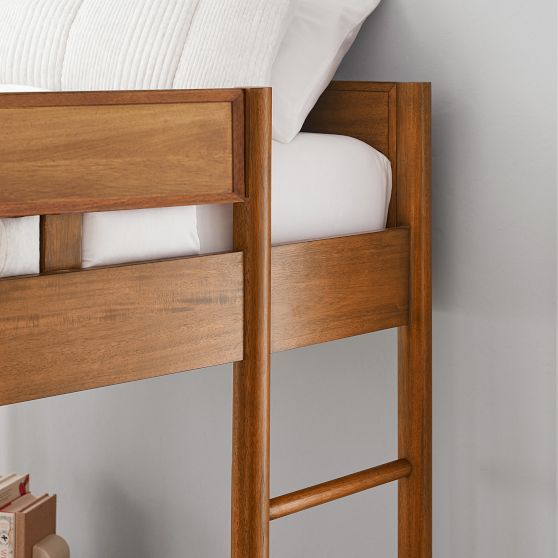 west elm x pbt MidCentury Loft Bed Pottery Barn Teen