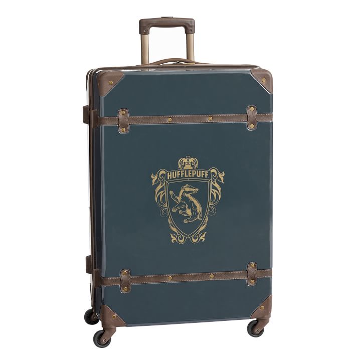 Harry Potter™ Hard-Sided Hufflepuff™ Checked Spinner Suitcase