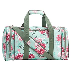 Garden Party Floral Weekender Bag