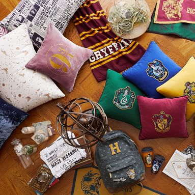 HARRY POTTER™ House Patch Slytherin™ Boys Pillow | Pottery Barn Teen