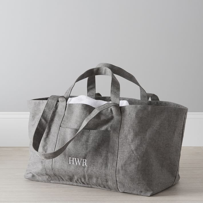 Extra Large College Laundry Basket Tote Pottery Barn Teen