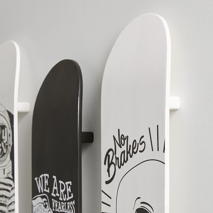 Skate Deck Wall Decor, Set of 4 Wall Decor Pottery Barn Teen