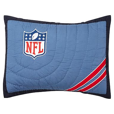 Pottery Barn Kids Football Helmet Deco Pillow, 20" Square, NEW, Nfl,college  dorm