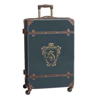 HARRY POTTER™ Hard-Sided HUFFLEPUFF™ Checked Spinner Suitcase, Hufflepuff-Charcoal