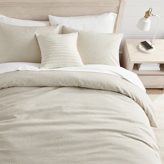 Linen Cotton Duvet Cover Pottery Barn Teen