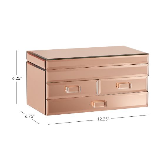 Mirrored Jewelry Box Pottery Barn Teen