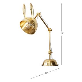 The Emily & Meritt Bunny Task Lamp | Teen Lamp | Pottery Barn Teen