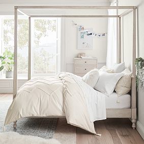 Bellevue Canopy Bed | Pottery Barn Teen