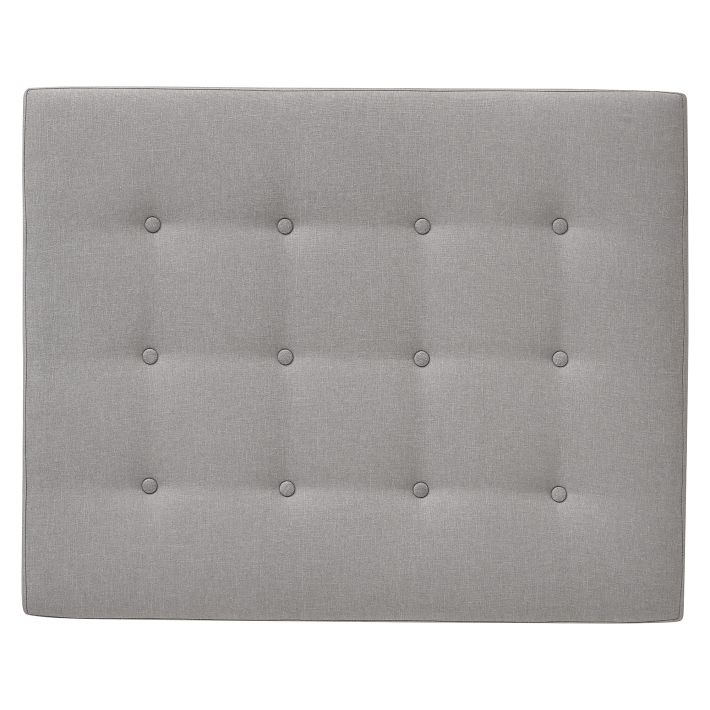 No Nails Square Tufted Dorm Headboard | Pottery Barn Teen