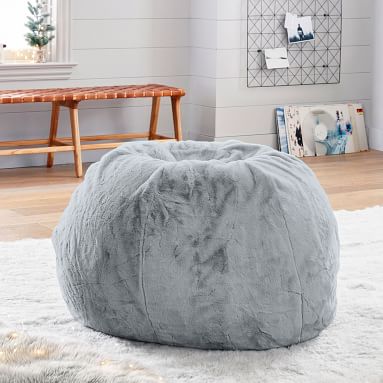 Faux-Fur Quarry Bean Bag Chair | Pottery Barn Teen