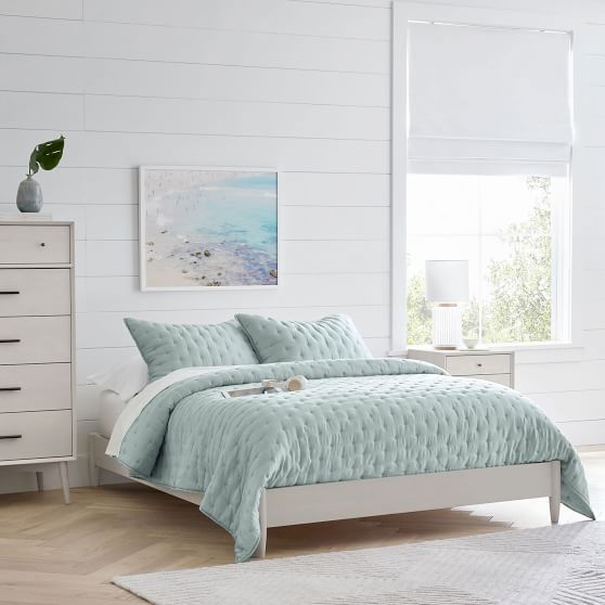 west elm x pbt Mid-Century Platform Bed | Pottery Barn Teen