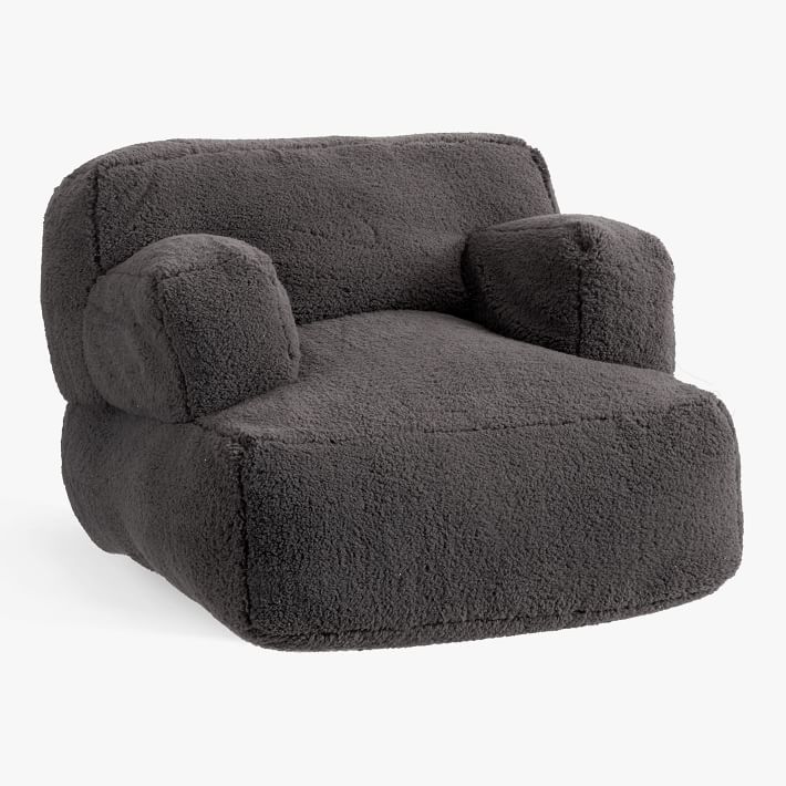 Sherpa Charcoal Eco Lounger