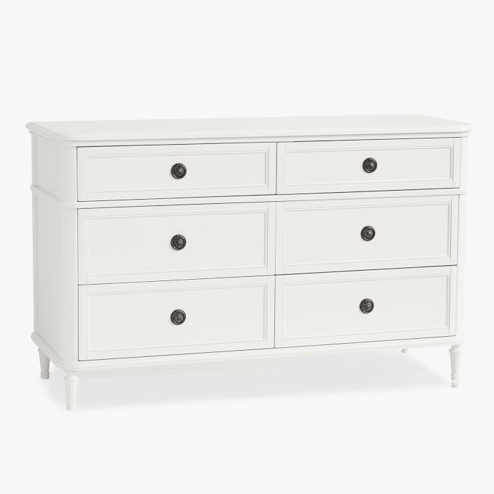 Colette 6-Drawer Wide Dresser