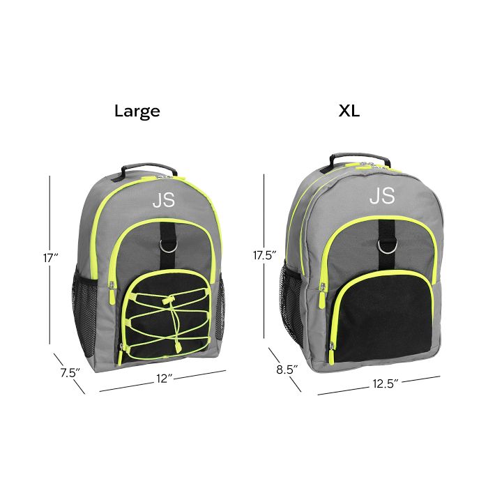 Color-Blocked Backpack & Lunch Tote Set