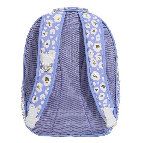 Gear-Up Lavender Metallic Leopard Backpack | Pottery Barn Teen