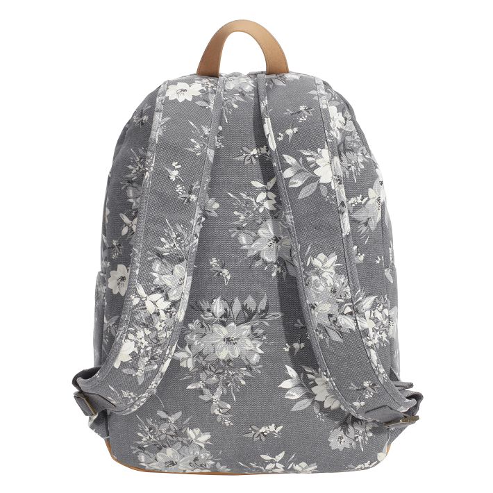 Northfield Camilla Floral Washed Black and White Backpack and Cold Pack  Lunch Box Bundle