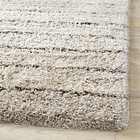 Striped Shag Dorm Rug Pottery Barn Teen