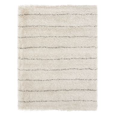 Striped Shag Dorm Rug | Pottery Barn Teen